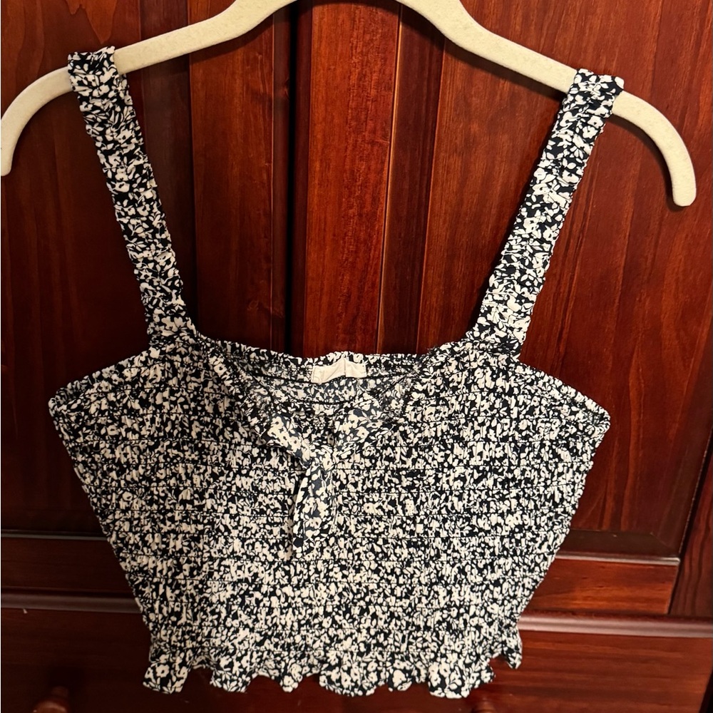 Sienna Sky Black and White Tank Top